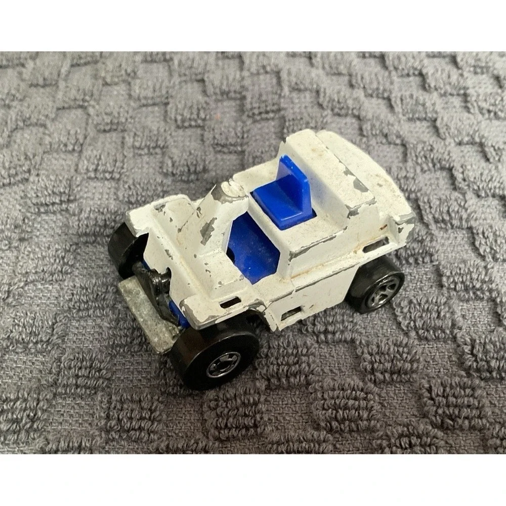 Vintage Hot Wheels By Mattel White Zamboni 1979 Diecast Vehicle RARE
